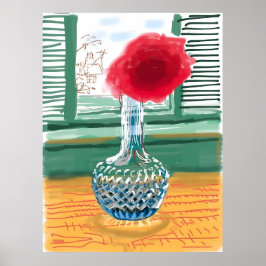 Póster Estilo artístico de David Hockney