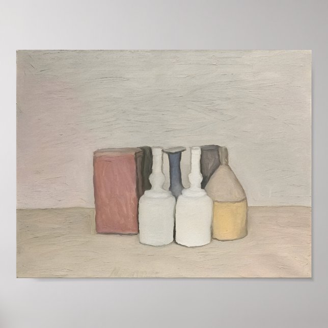 Póster estilo artístico de Giorgio Morandi (Frente)