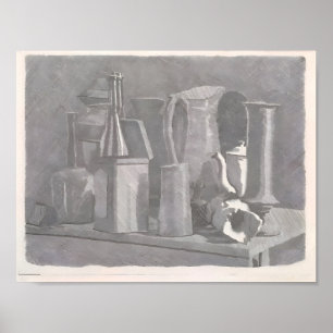 Póster estilo artístico de Giorgio Morandi