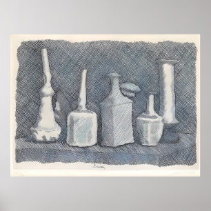 Póster estilo artístico de Giorgio Morandi