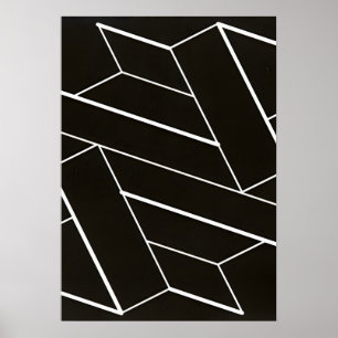Póster estilo artístico de Josef Albers