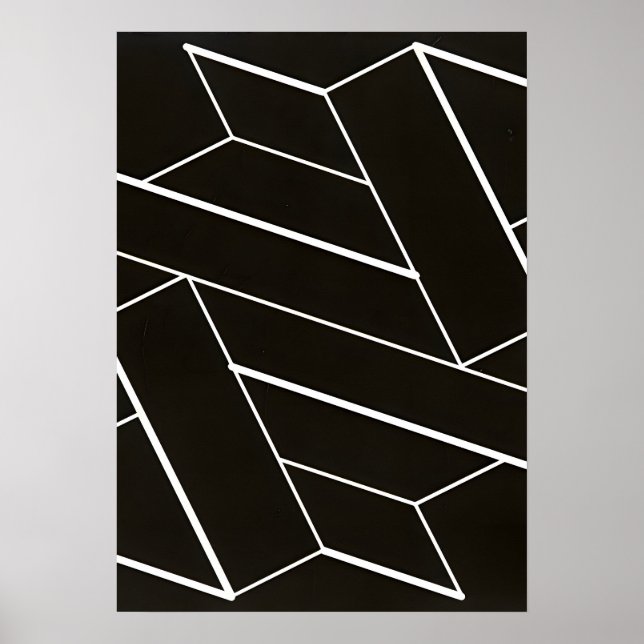 Póster estilo artístico de Josef Albers (Frente)