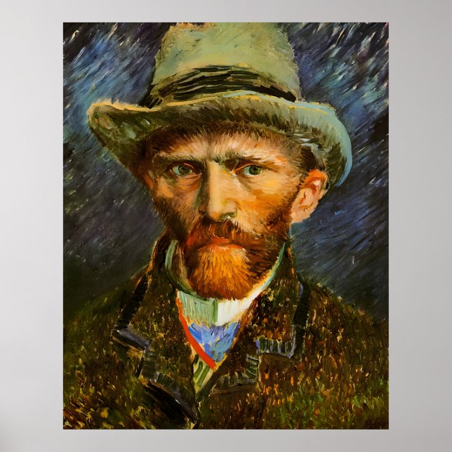 Póster estilo artístico de Vincent Van Gogh (Frente)