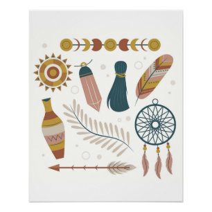 Póster Estilo bohemio (boho)