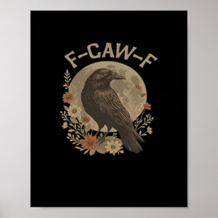 Póster Estilo creativo F-Caw-F