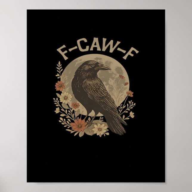 Póster Estilo creativo F-Caw-F (Frente)