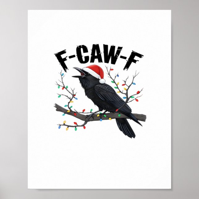 Póster Estilo creativo y casual esencial F Caw F (Frente)