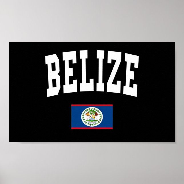 Póster Estilo de Belice (Frente)