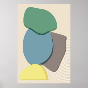 Póster Estilo de collage de tendencias