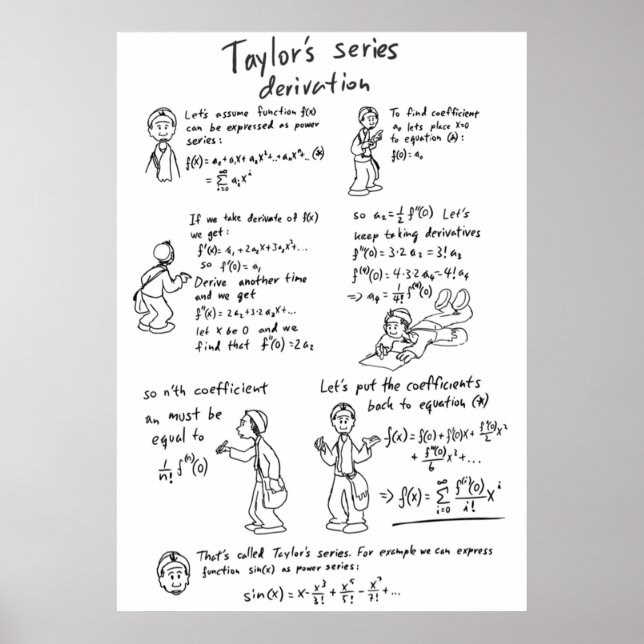 Póster Estilo de comedia de la serie Taylors (Frente)