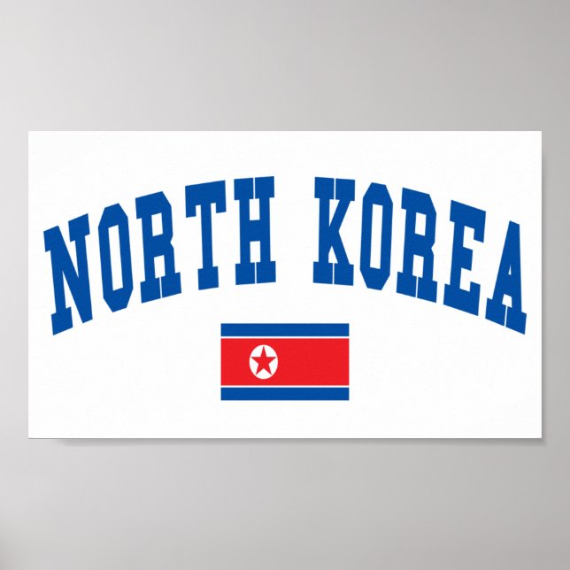 Póster Estilo de Corea del Norte (Frente)