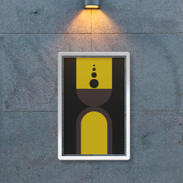 Póster Estilo de entrada luminoso