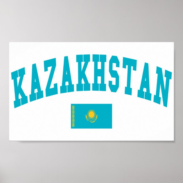 Póster Estilo de Kazajistán (Frente)