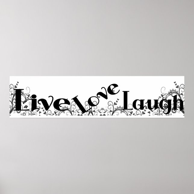 Póster Estilo de la pancarta del Poster Mural de Live Lov (Frente)