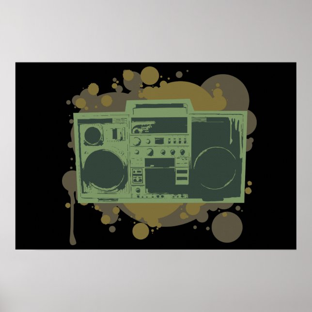 Póster Estilo estéreo (Frente)