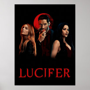 Póster Estilo lucifer colorido