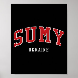 Póster Estilo universitario de la universidad de Sumy Ucr