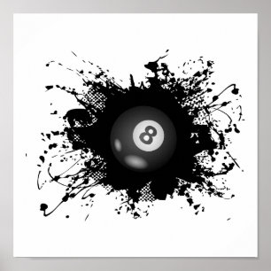 Póster Estilo urbano billar