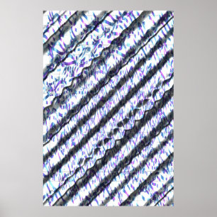 Póster Estilos Art Nouveau Patrón OP Art 