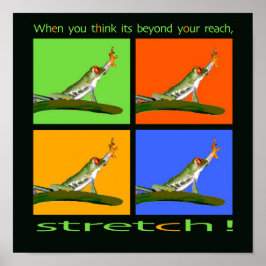 Póster ¡Estirar!