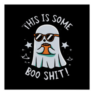 Póster Esto es alguna hoja de Boo