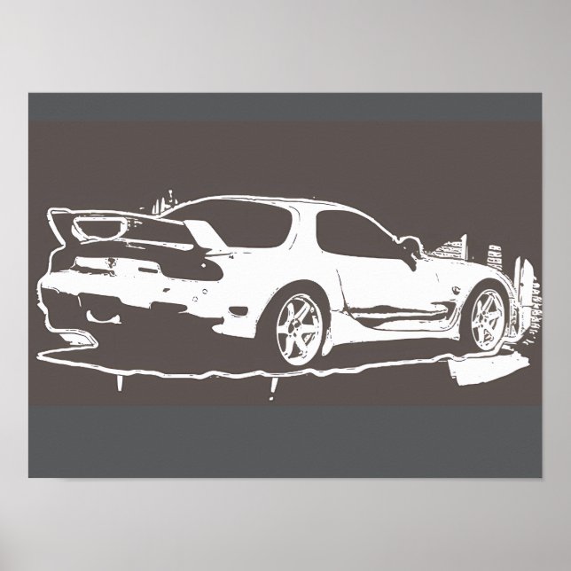 Póster Esto es RX7 (Frente)