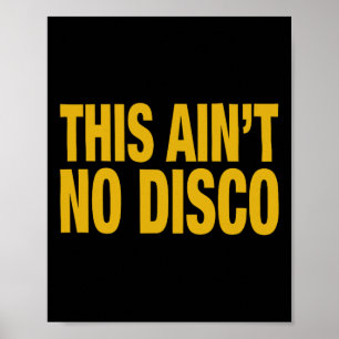Póster Esto no es disco
