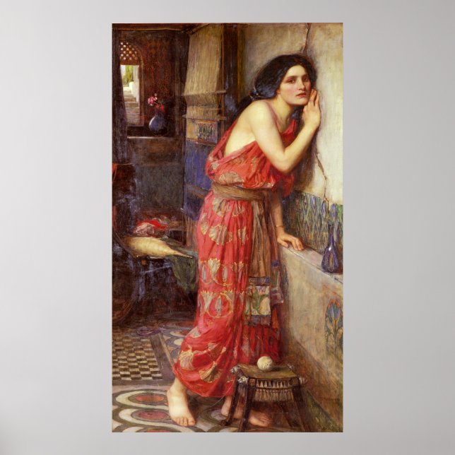Póster Esto por John William Waterhouse (Frente)