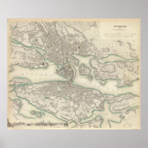 Póster Estocolmo