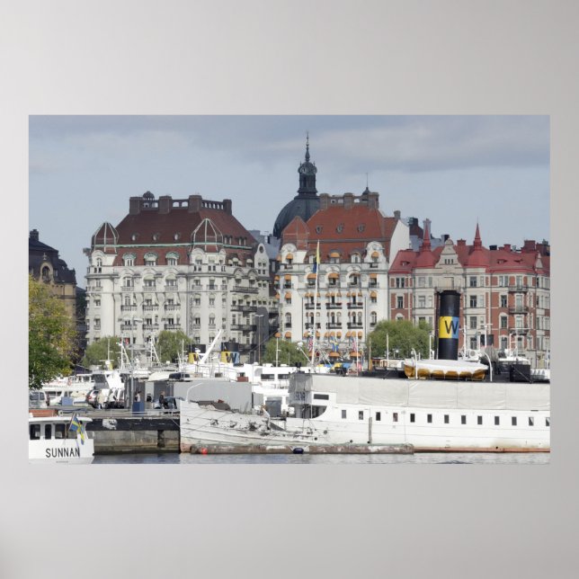 Póster Estocolmo (Frente)