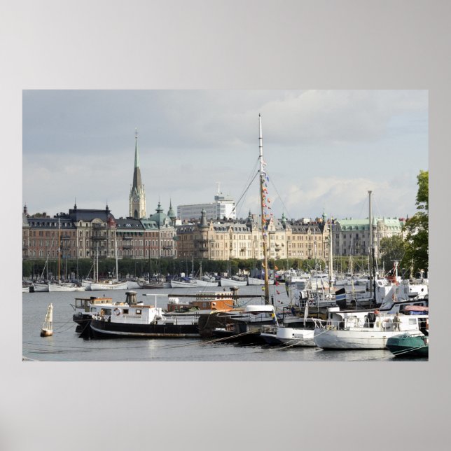 Póster Estocolmo (Frente)