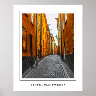 Póster Estocolmo, Suecia