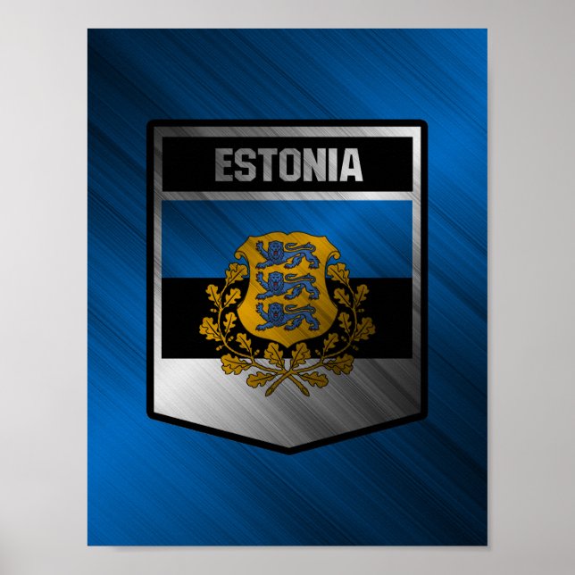 Póster Estonia (Frente)