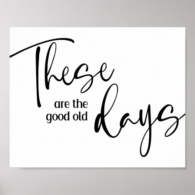 Póster Estos Son Los Buenos Días Inspiradores Poster (Frente)