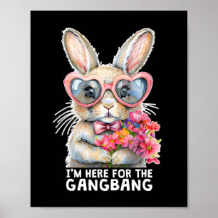 Póster Estoy aquí por la pascua inapropiada del Gangng