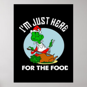 Póster Estoy aquí solo por la comida