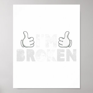 Póster Estoy bien, estoy en salud mental para la prevenci