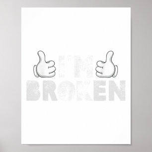 Póster Estoy bien, estoy en salud mental para la prevenci