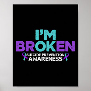 Póster Estoy bien, soy un sem de prevención del suicidio 