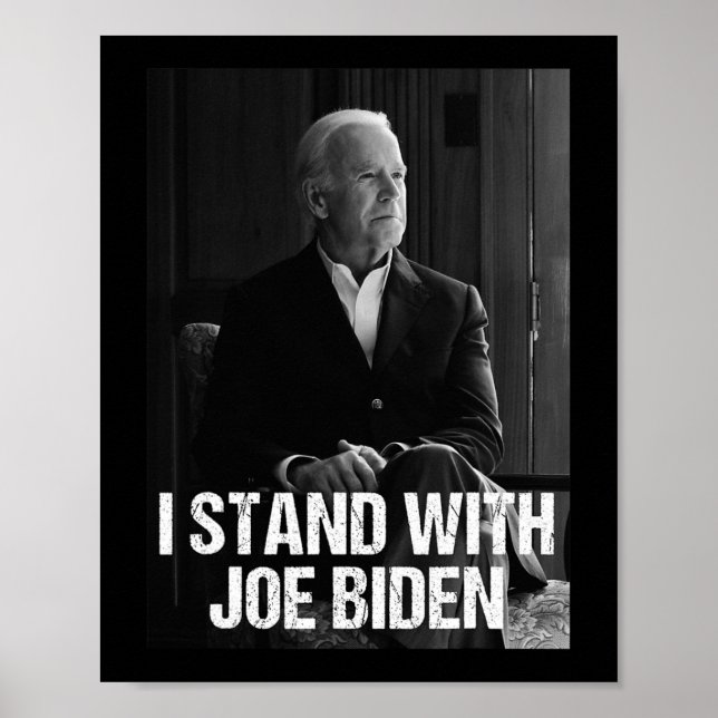 Póster Estoy Con Joe Biden 1 (Frente)