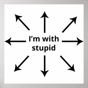 Póster Estoy con Stupid