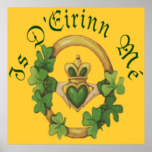 Póster Estoy de Irlanda