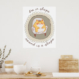 Póster Estoy en forma