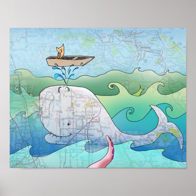 Póster Estoy en un barco (Frente)