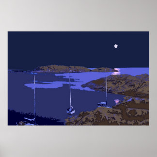 Póster Estoy en un barco