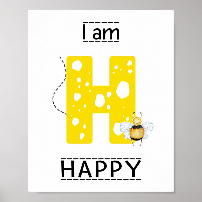 Póster Estoy feliz (Frente)