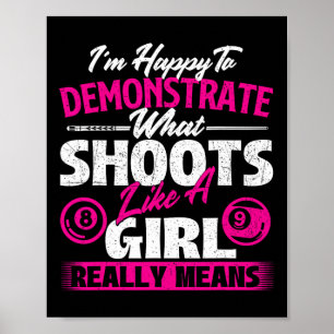 Póster Estoy Feliz De Demostrar - Juego De Piscina Para C