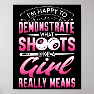 Póster Estoy Feliz De Demostrar - Juego De Piscina Para C