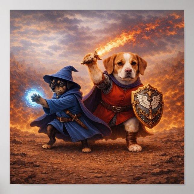 Póster "¡Estoy listo, listo!" (Frente)