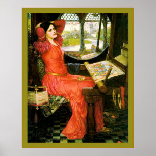 Póster "Estoy Mitad-Enfermo de las sombras